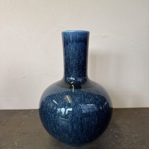 Donker blauwe kruik vaas Kruik Vaas Donkerblauw