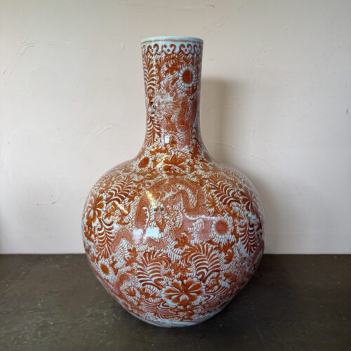 Draken vaas Draken Vaas Oranje