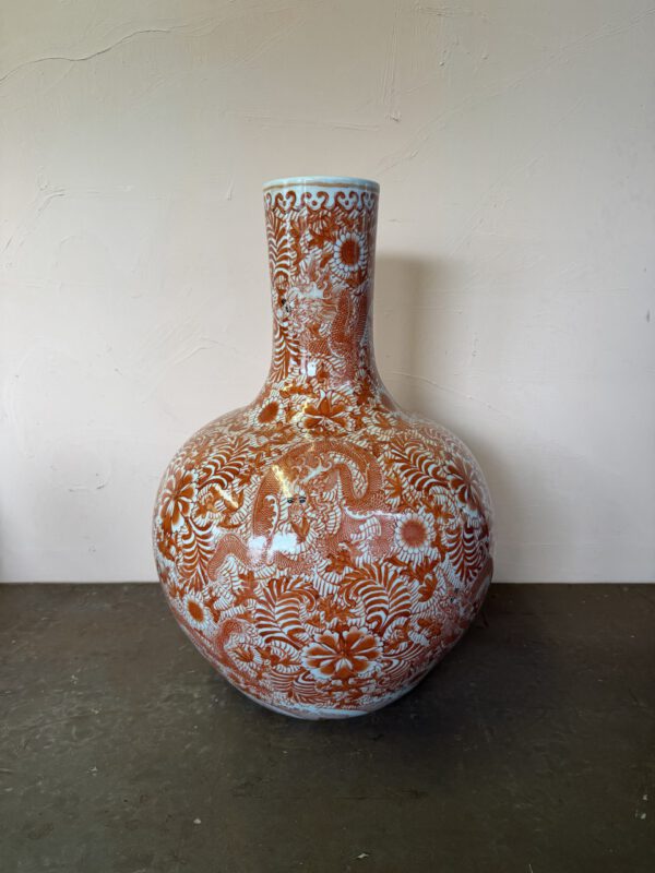 Draken vaas Draken Vaas Oranje