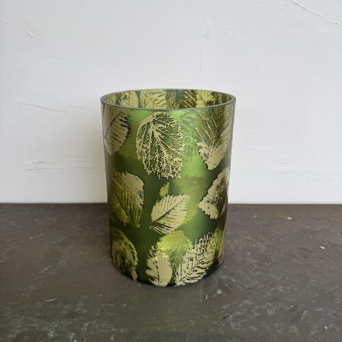 Windlicht Bladeren Groen