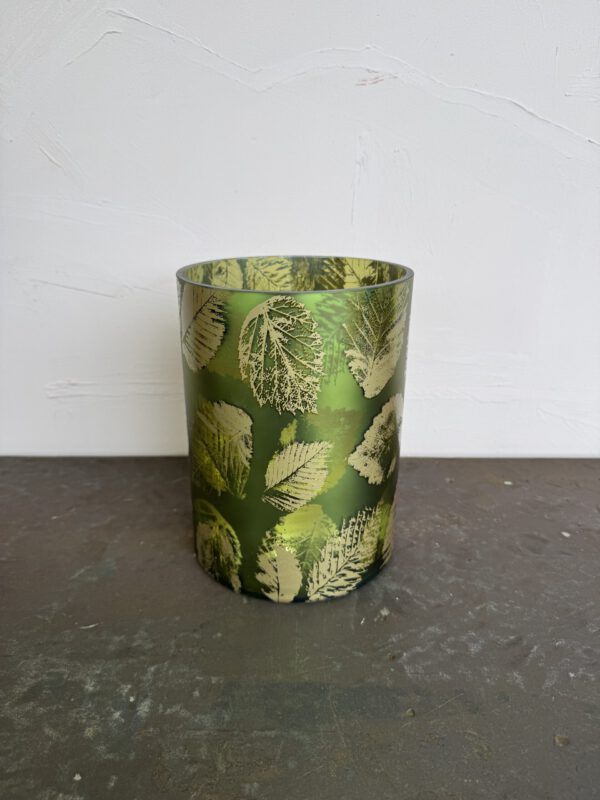 Windlicht Bladeren Groen