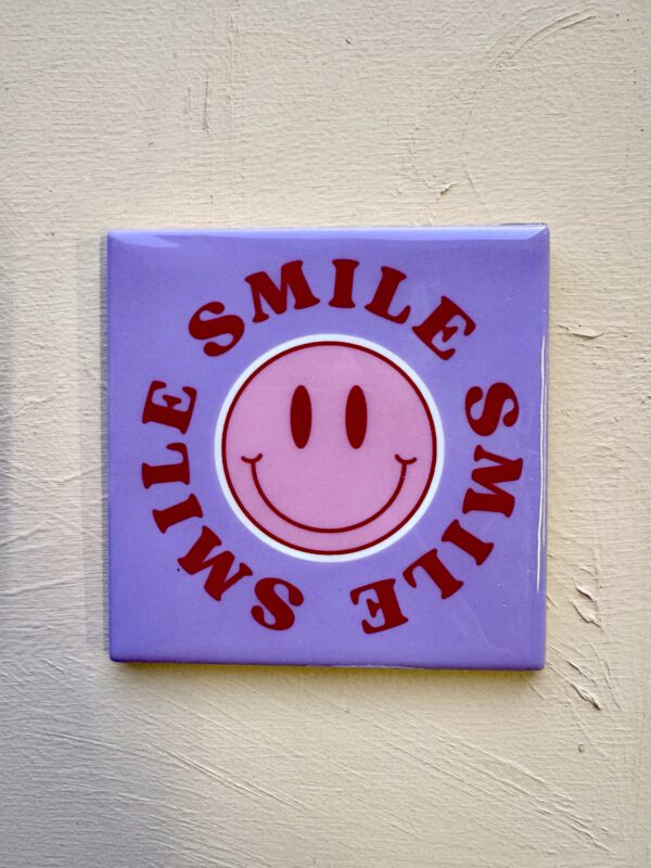 Tegeltje Smile Smile Smile