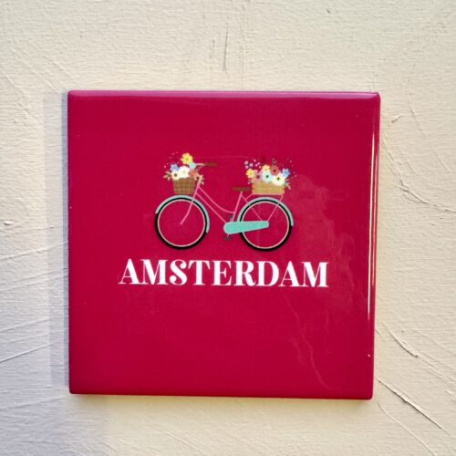 Tegeltje Amsterdam Fiets