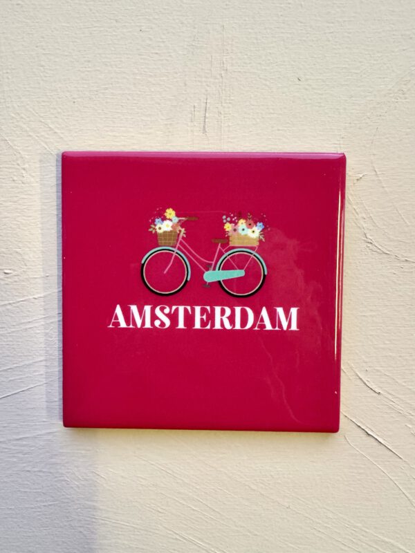 Tegeltje Amsterdam Fiets