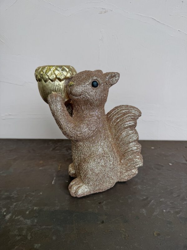 Eekhoorn brons Eekhoorn Brons Waxinenootje